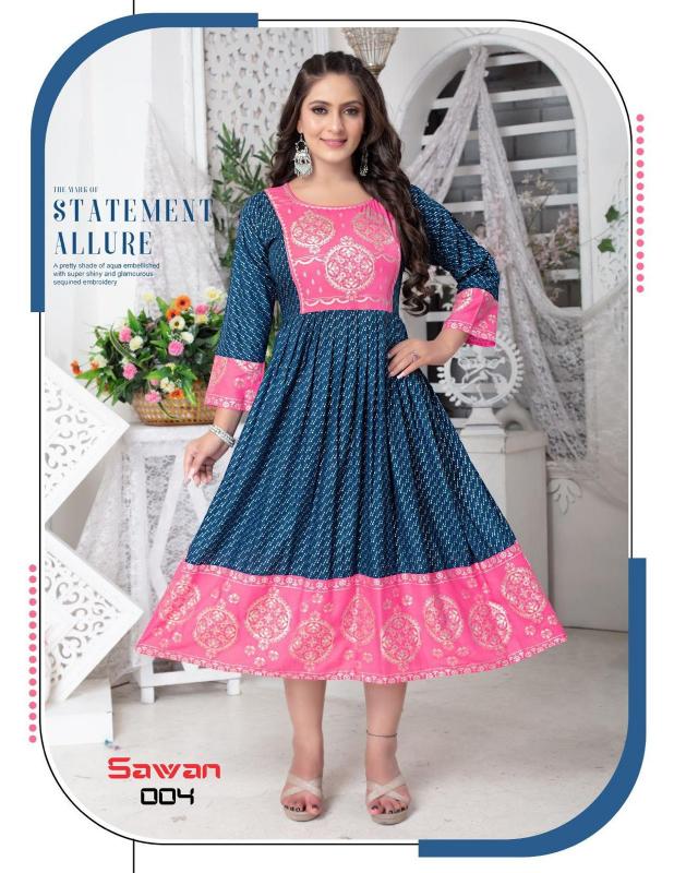 FASHION TALK SAWAN Kurti Wholesale catalog