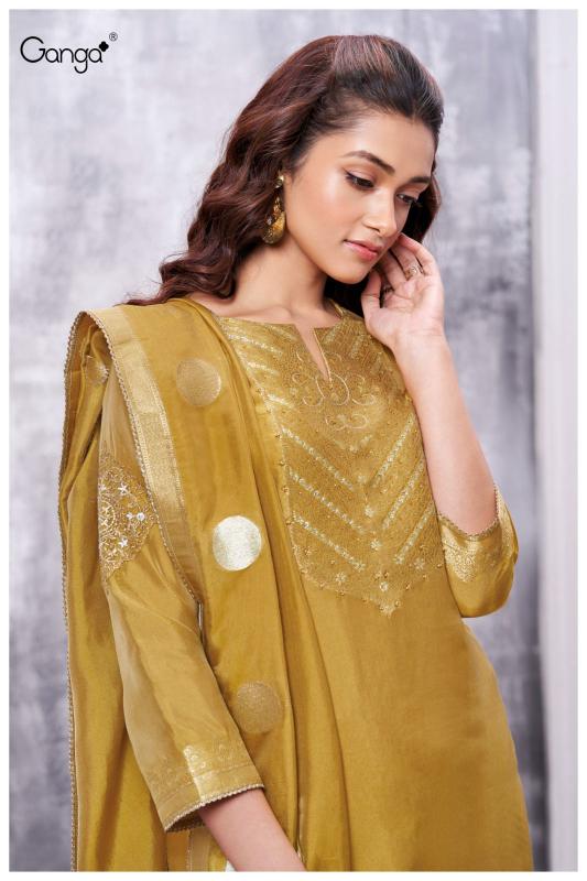 GANGA Rafan Salwar Kameez Wholesale Catalog