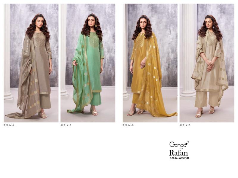 GANGA Rafan Salwar Kameez Wholesale Catalog