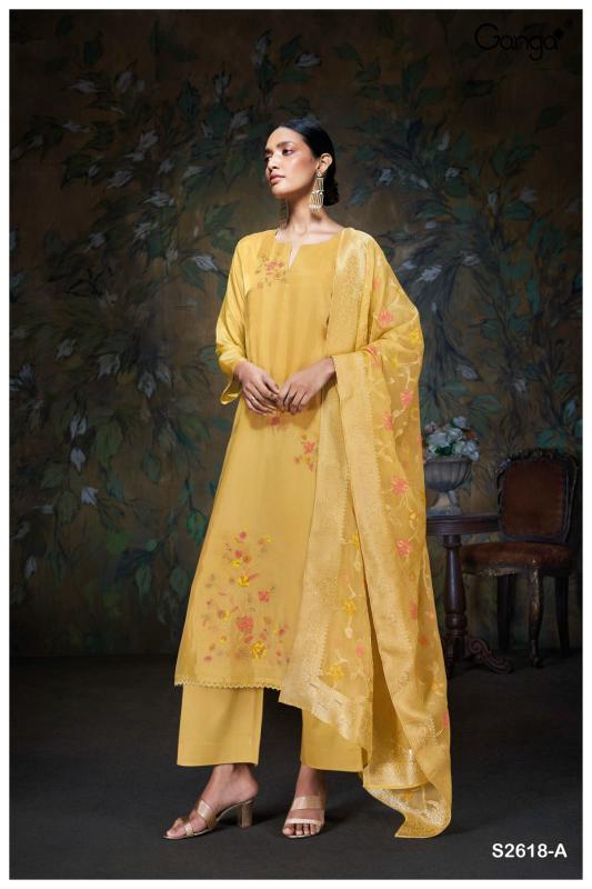 GANGA Rafan Salwar Kameez Wholesale Catalog