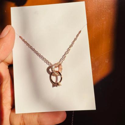 HeartinRing Necklace