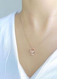 HeartinRing Necklace