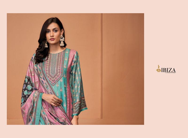 Ibiza Amara Muslin Digital Printed Salwar Kameez Wholesale Catalog