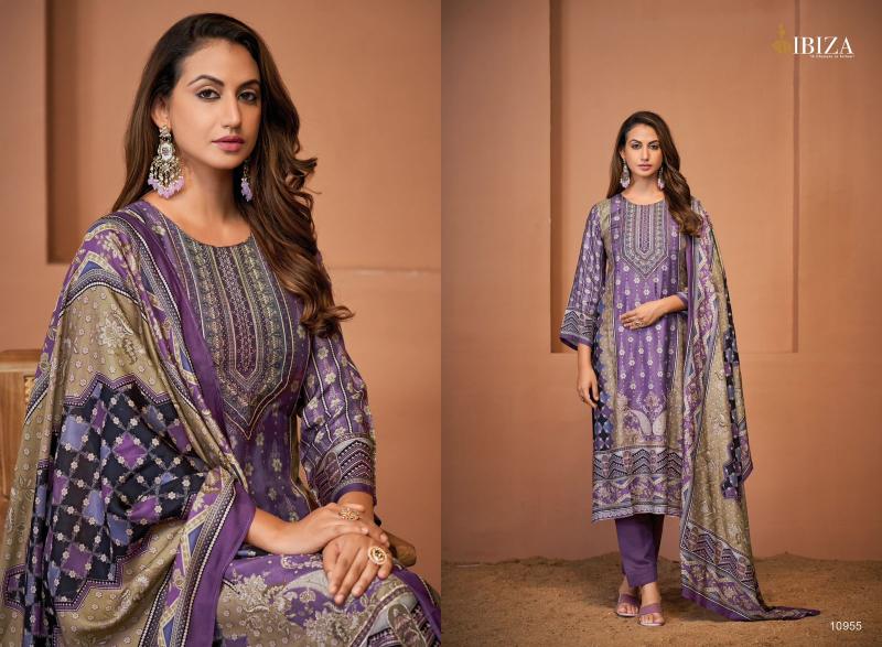 Ibiza Amara Muslin Digital Printed Salwar Kameez Wholesale Catalog