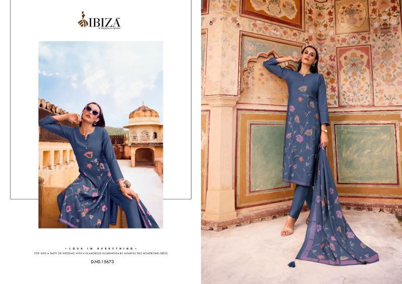 Ibiza Morden Art Viscose Muslin Salwar Kameez Wholesale Catalog