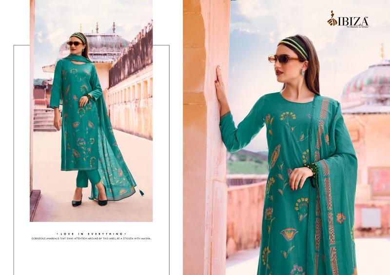 Ibiza Morden Art Viscose Muslin Salwar Kameez Wholesale Catalog