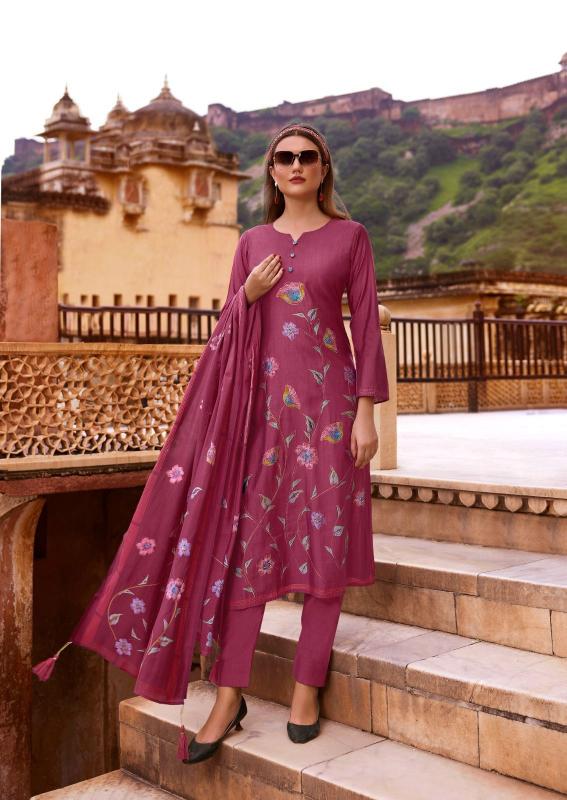 Ibiza Morden Art Viscose Muslin Salwar Kameez Wholesale Catalog