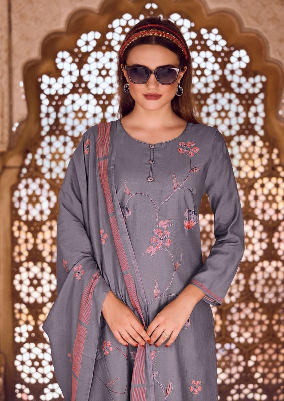 Ibiza Morden Art Viscose Muslin Salwar Kameez Wholesale Catalog