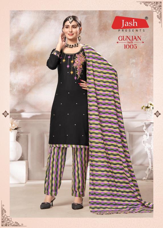 Jash Gunjan Vol 1 Rayon Dress Material Wholesale catalog