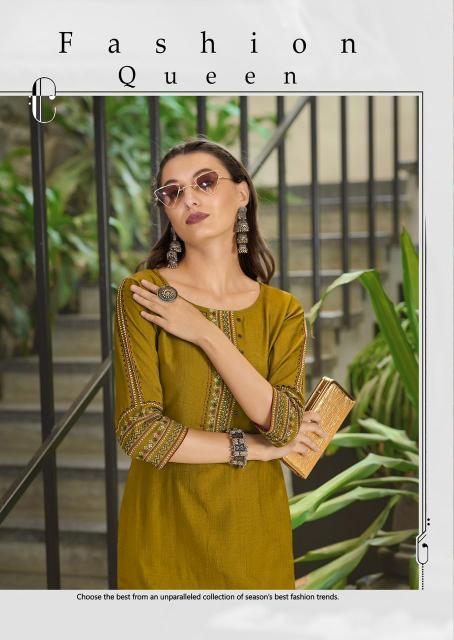 KADLEE AARVI Kurti Wholesale Catalog