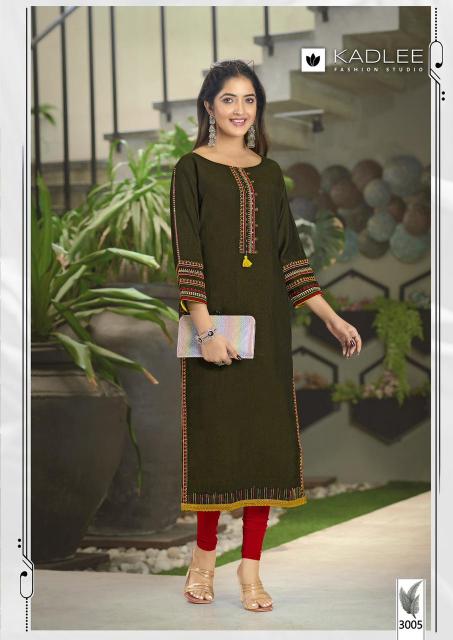 KADLEE AARVI Kurti Wholesale Catalog