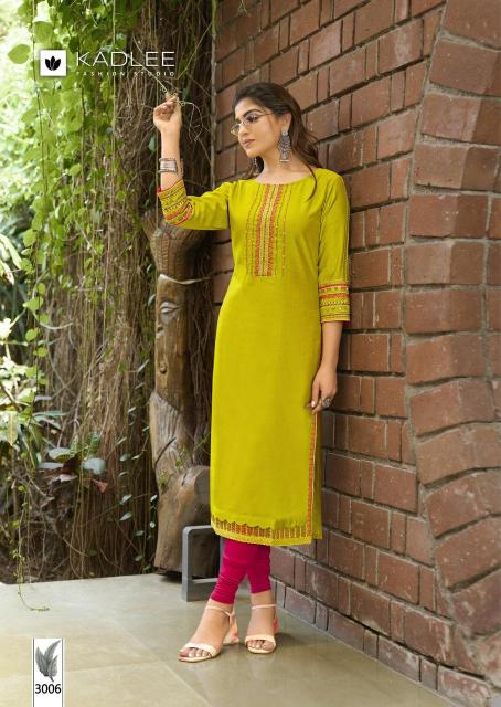 KADLEE AARVI Kurti Wholesale Catalog