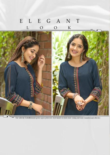 KADLEE AARVI Kurti Wholesale Catalog