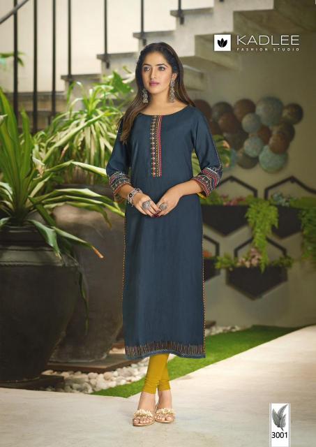 KADLEE AARVI Kurti Wholesale Catalog