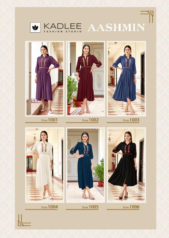 Kadlee Aashmin Kurti Wholesale catalog