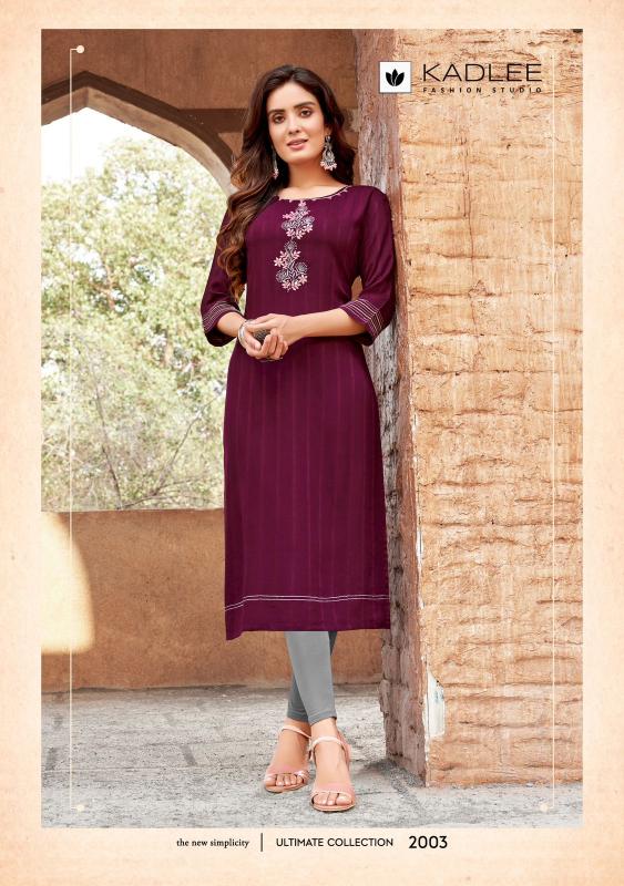 KADLEE Albeli KURTI Wholesale catalog