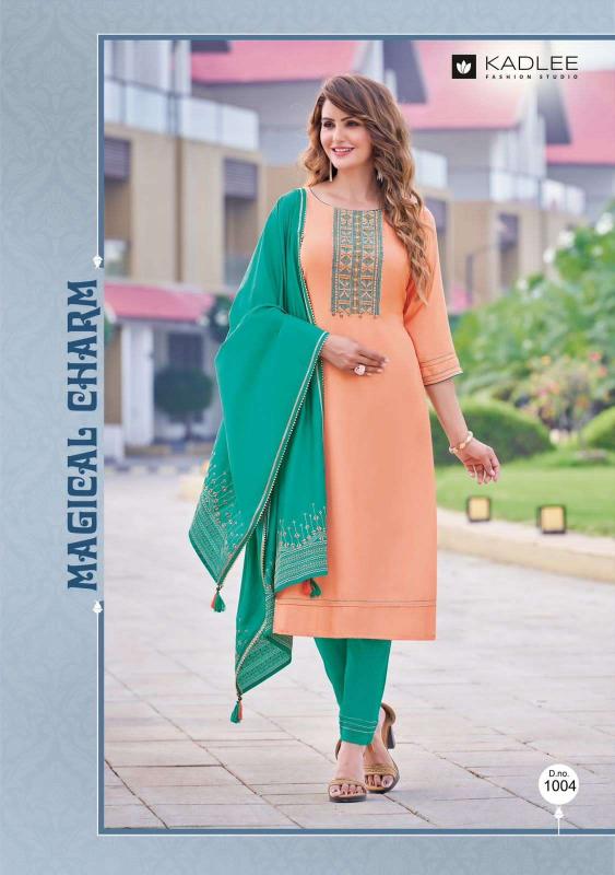 KADLEE Anupma Banarasi Viscose Kurti Wholesale Catalog