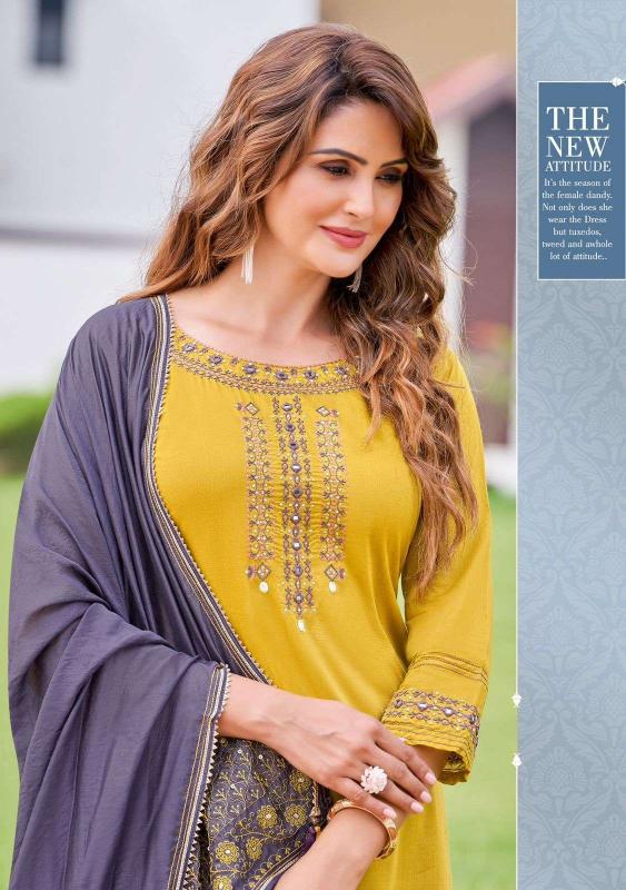 KADLEE Anupma Banarasi Viscose Kurti Wholesale Catalog