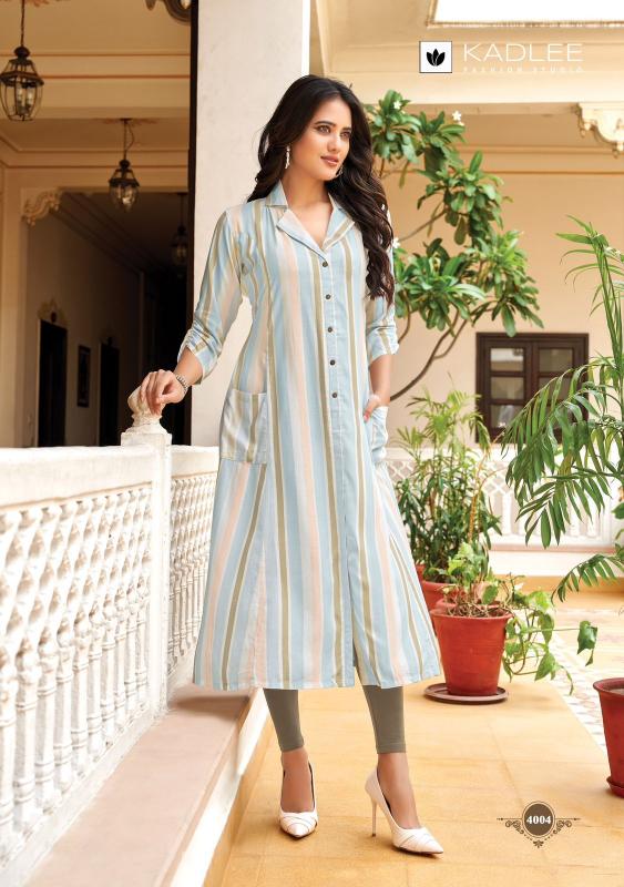 Kadlee Oraa Rayon Kurti Wholesale catalog