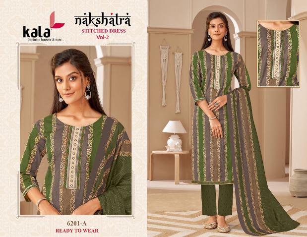 Kala Nakshatra Vol-2 – Kurti Pant With Dupatta - Wholesale Catalog