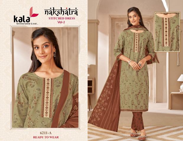 Kala Nakshatra Vol-2 – Kurti Pant With Dupatta - Wholesale Catalog