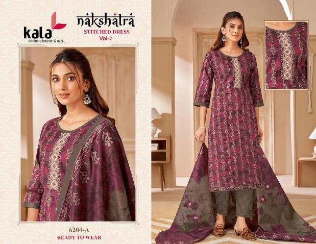 Kala Nakshatra Vol-2 – Kurti Pant With Dupatta - Wholesale Catalog