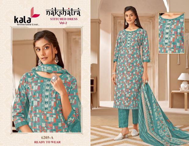 Kala Nakshatra Vol-2 – Kurti Pant With Dupatta - Wholesale Catalog