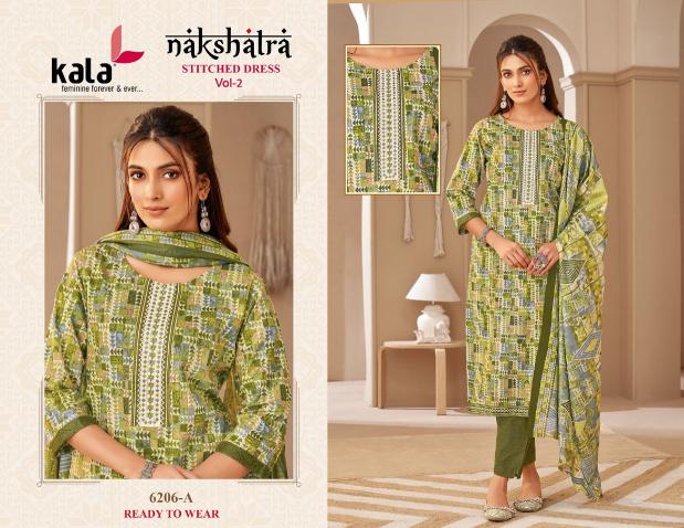 Kala Nakshatra Vol-2 – Kurti Pant With Dupatta - Wholesale Catalog