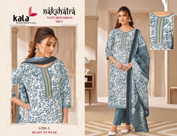 Kala Nakshatra Vol-2 – Kurti Pant With Dupatta - Wholesale Catalog