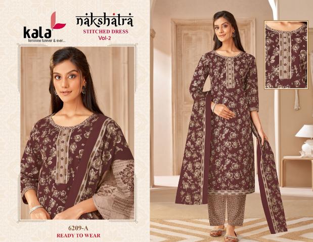 Kala Nakshatra Vol-2 – Kurti Pant With Dupatta - Wholesale Catalog