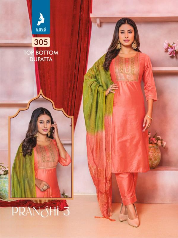 KAYA PRANSHI-3 Kurti Wholesale catalog