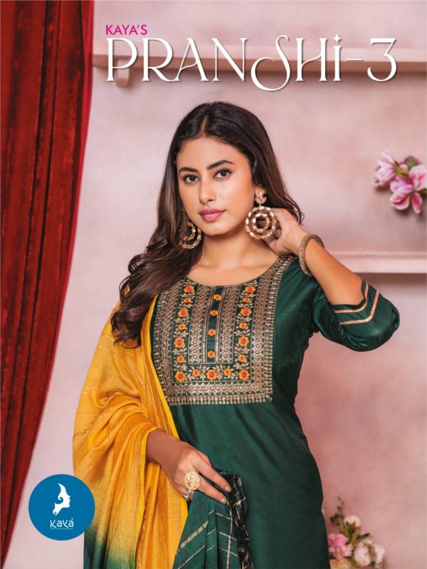 KAYA PRANSHI-3 Kurti Wholesale catalog