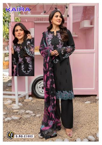 Keval Kaira Vol-21 – Dress Material - Wholesale Catalog