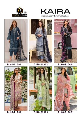 Keval Kaira Vol-21 – Dress Material - Wholesale Catalog