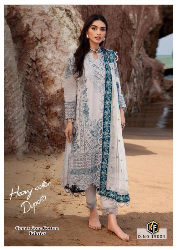 Keval Sobia Nazir Luxury Vol 15 Cotton Dress Material  Wholesale catalog