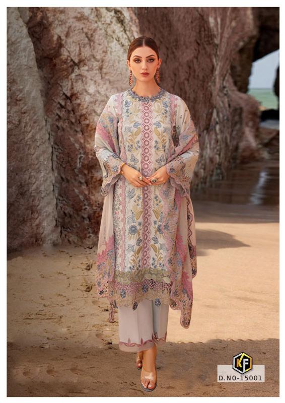 Keval Sobia Nazir Luxury Vol 15 Cotton Dress Material  Wholesale catalog