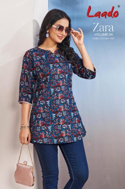 Laado Zara Vol-4 – Short Tops - Wholesale Catalog