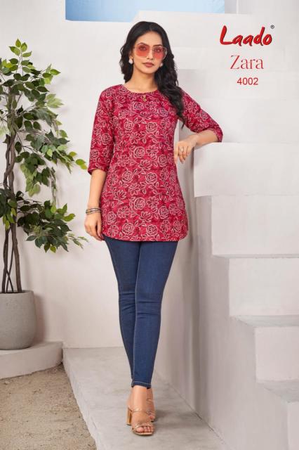 Laado Zara Vol-4 – Short Tops - Wholesale Catalog