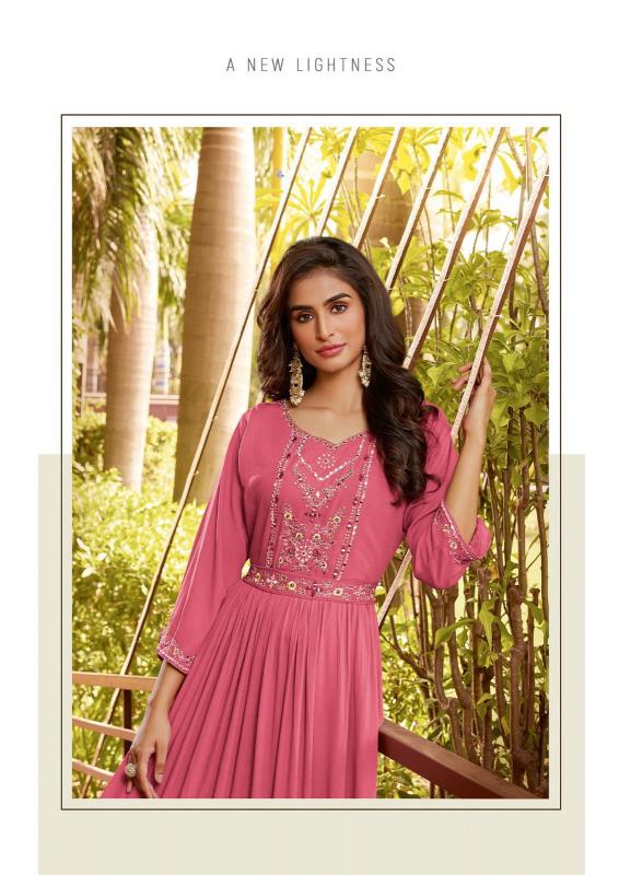  Ladies Flavour Sangrilla KURTI Wholesale catalog