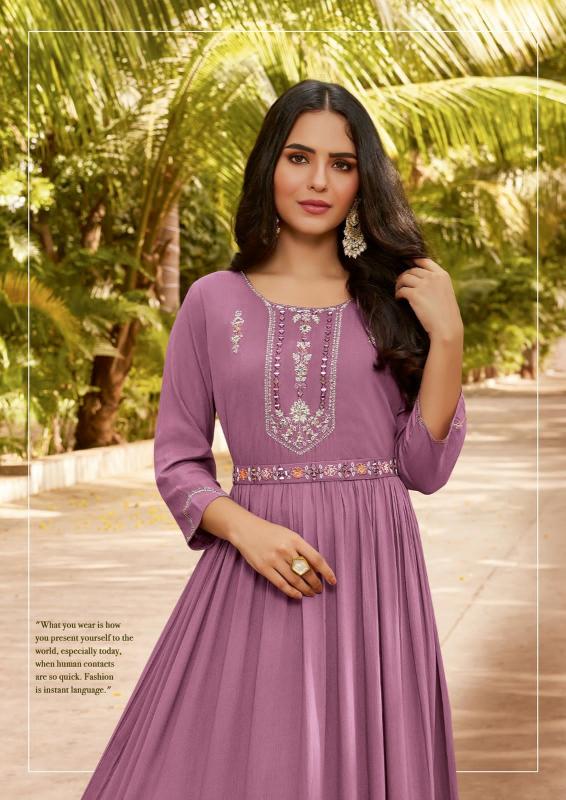  Ladies Flavour Sangrilla KURTI Wholesale catalog