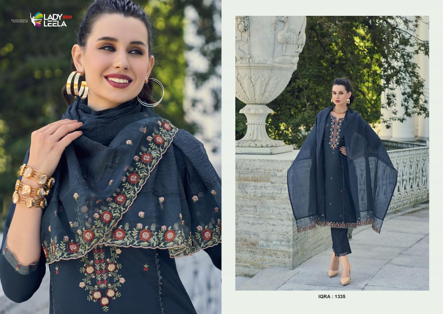 LADY LEELA Iqra Embriodary Kurti Wholesale catalog