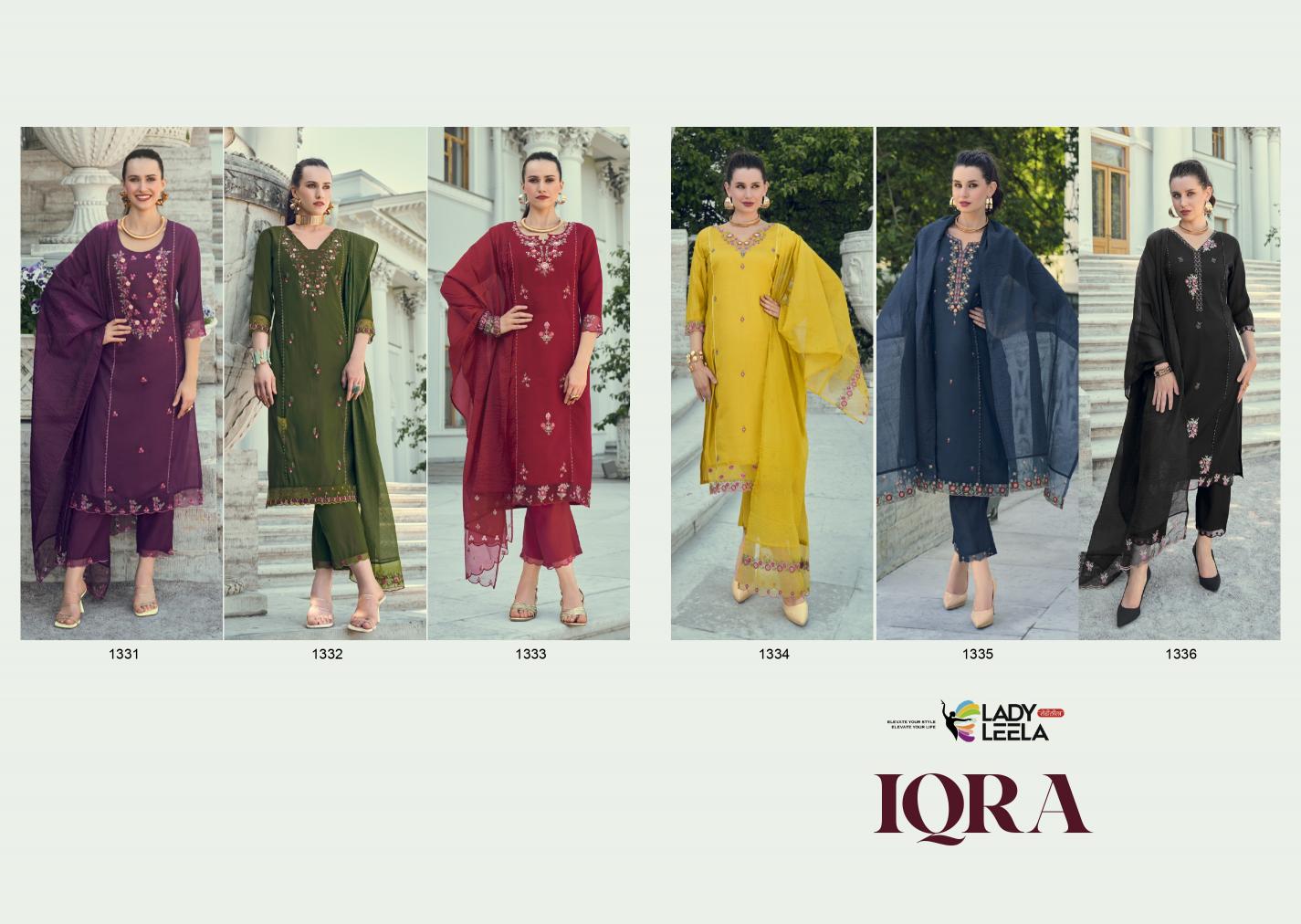 LADY LEELA Iqra Embriodary Kurti Wholesale catalog