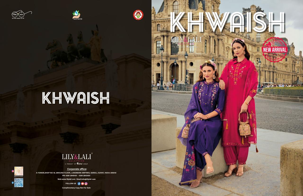 Lily And Lali Khwaish Kurti Wholesale Catalog