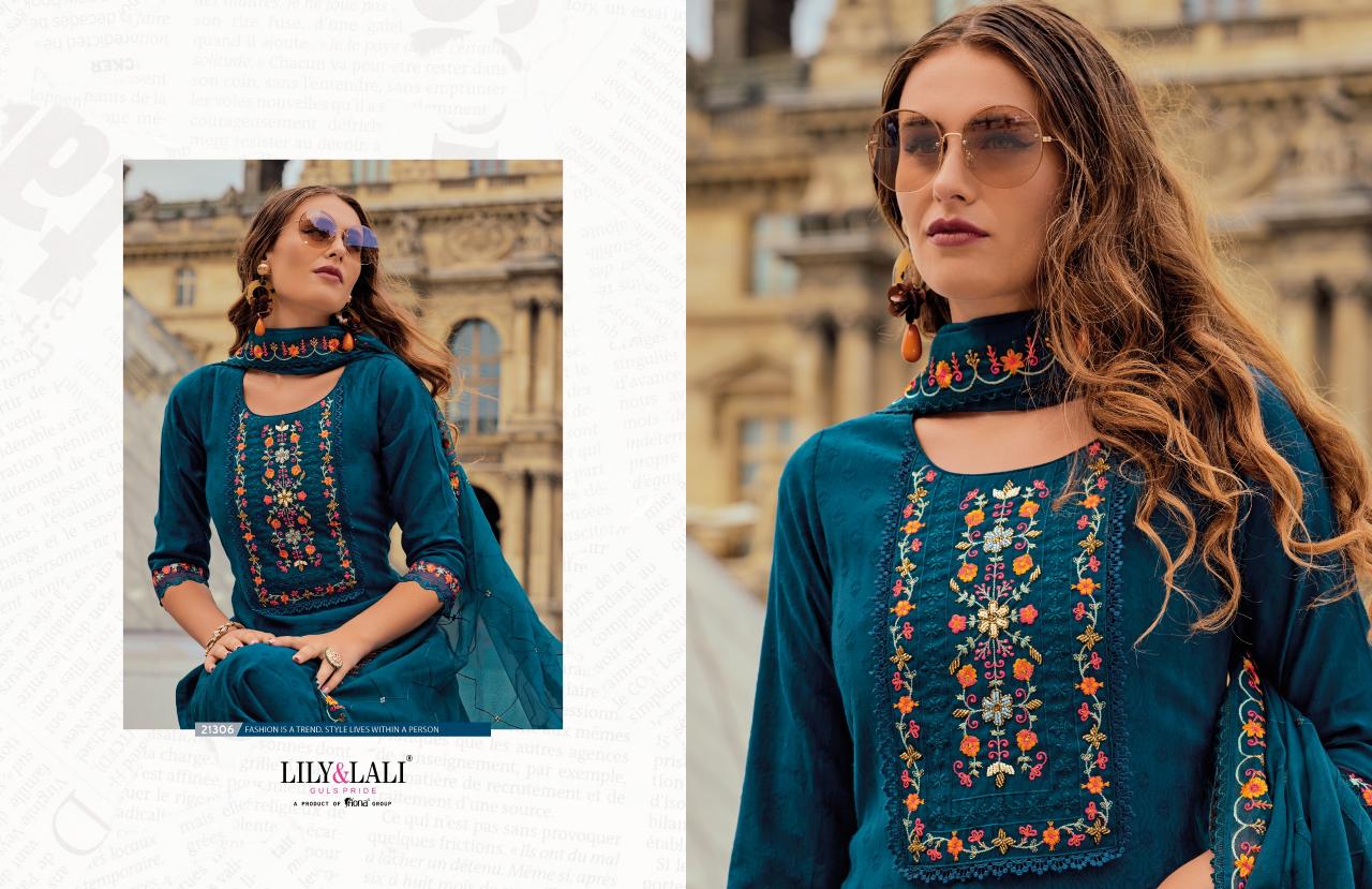 LILY & LALI Mrunal Embroidery Kurtis Wholesale Catalog