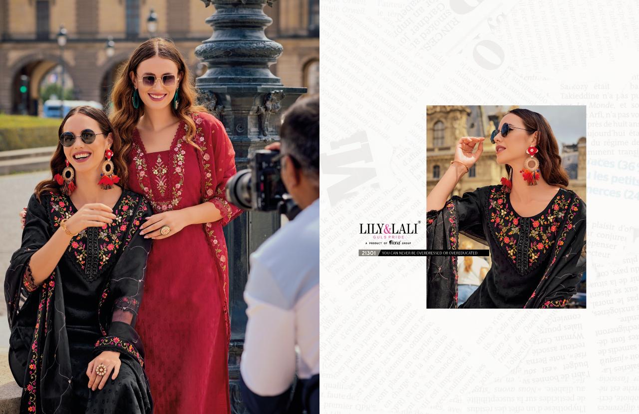 LILY & LALI Mrunal Embroidery Kurtis Wholesale Catalog