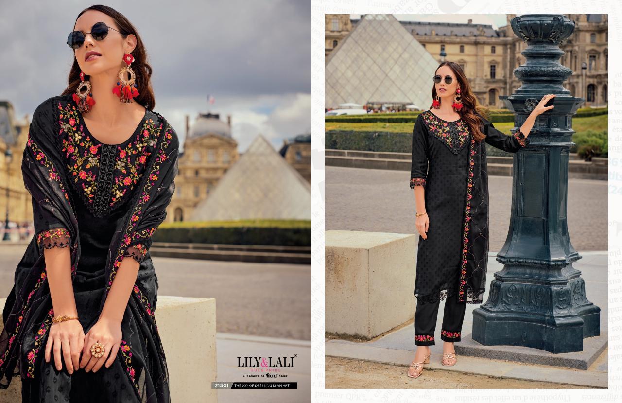 LILY & LALI Mrunal Embroidery Kurtis Wholesale Catalog