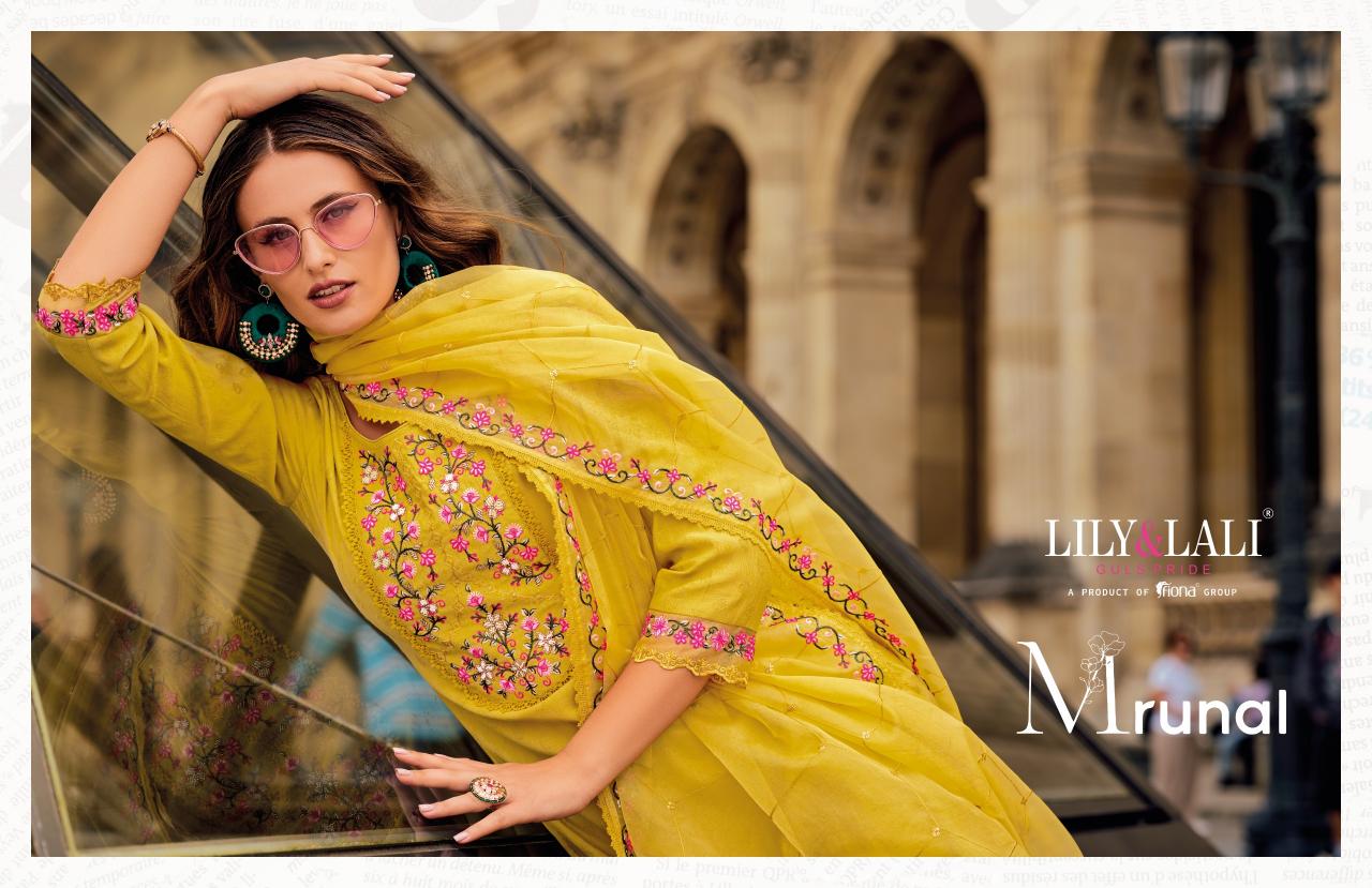 LILY & LALI Mrunal Embroidery Kurtis Wholesale Catalog