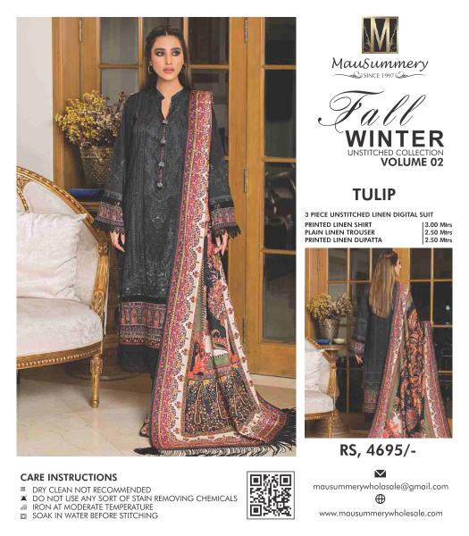 Mausummery Winter VOL 2 Original Pakistani Suits Wholesale Catalog