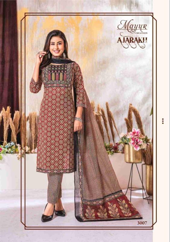 MAYUR AJARAKH vol3 KURTI Wholesale catalog