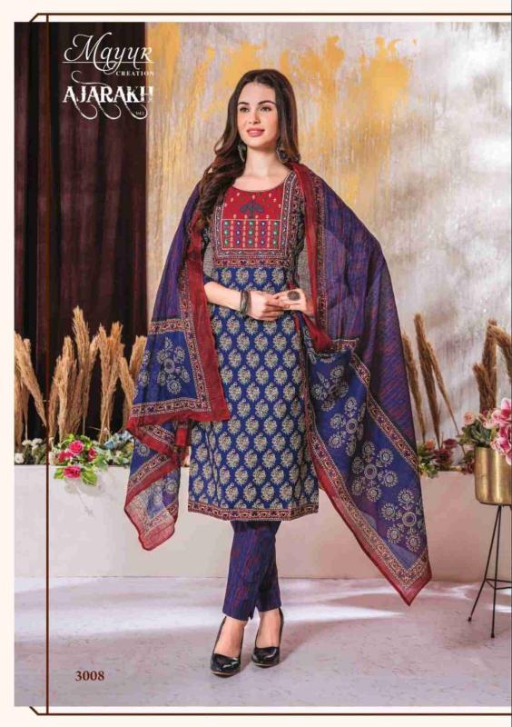 MAYUR AJARAKH vol3 KURTI Wholesale catalog